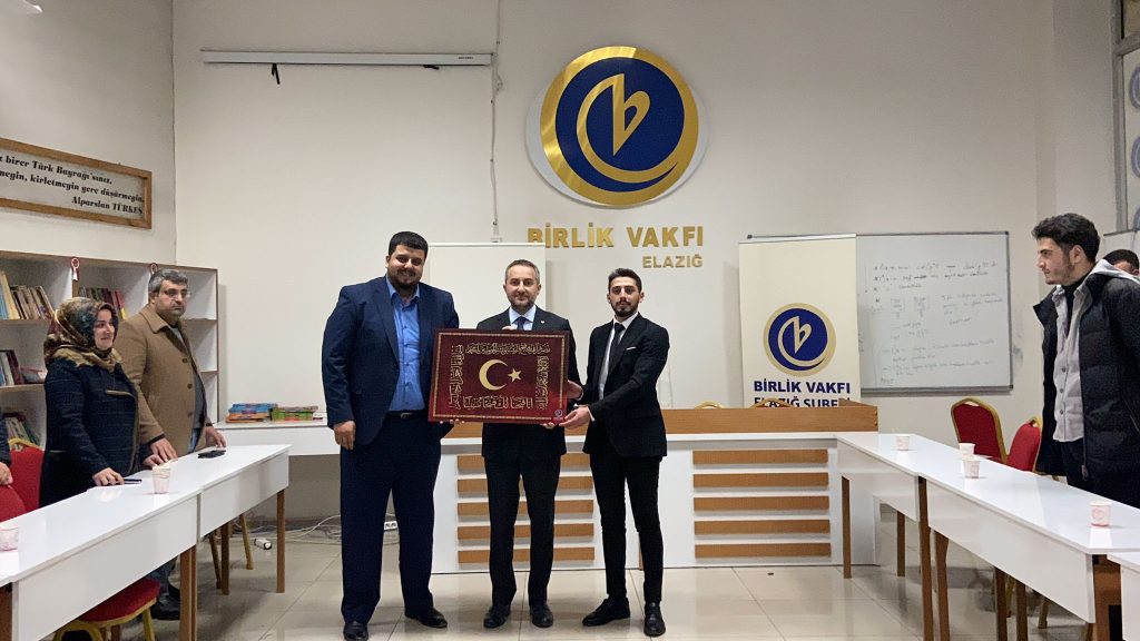 Asilhan Arslan Birlik Vakfının Konuğu Oldu…