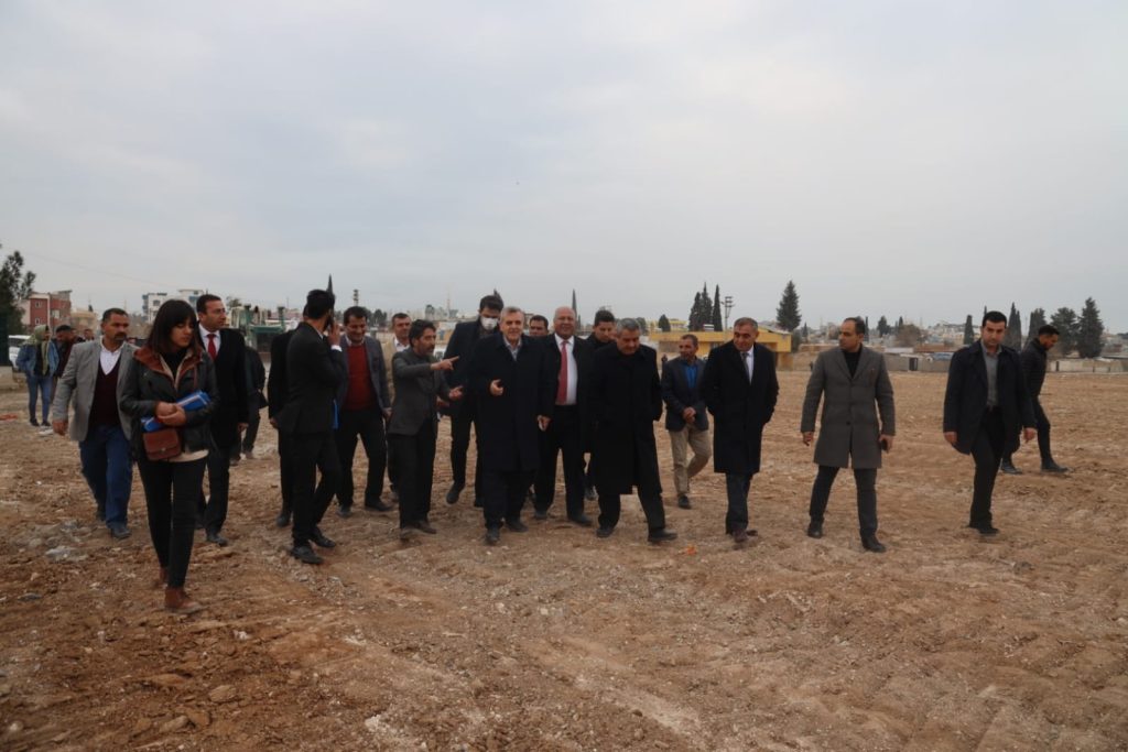 Beyazgül Ceylanpınar ilçesinde çalışmaları inceledi