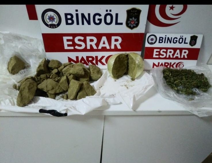 Bingöl’de uyuşturucuyla mücadele sürüyor