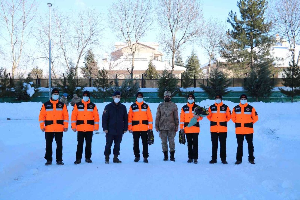 Bingöl’deki kayak merkezinde görevli JAK timleri, 414 olaya müdahale etti