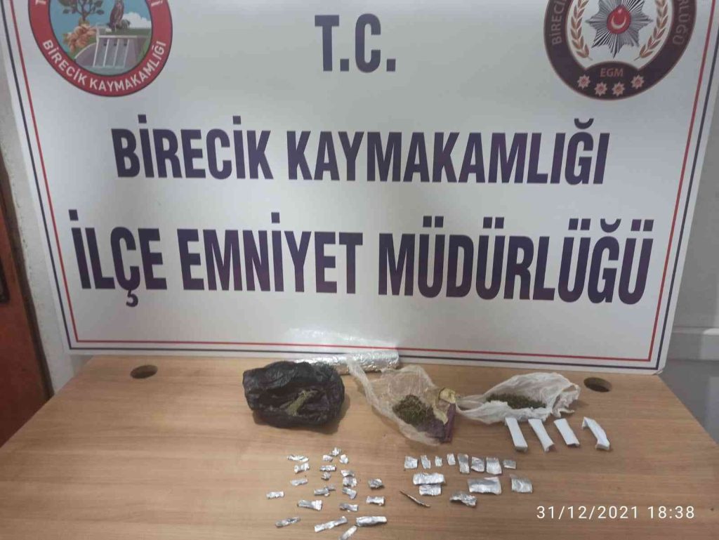 Birecik’te uyuşturucu operasyonunda 1 tutuklama