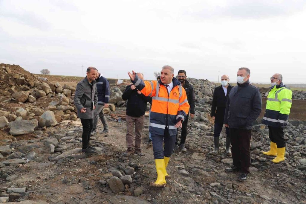 DİSKİ’nin 9 milyon 563 bin maliyetli projesinde çalışmalar devam ediyor