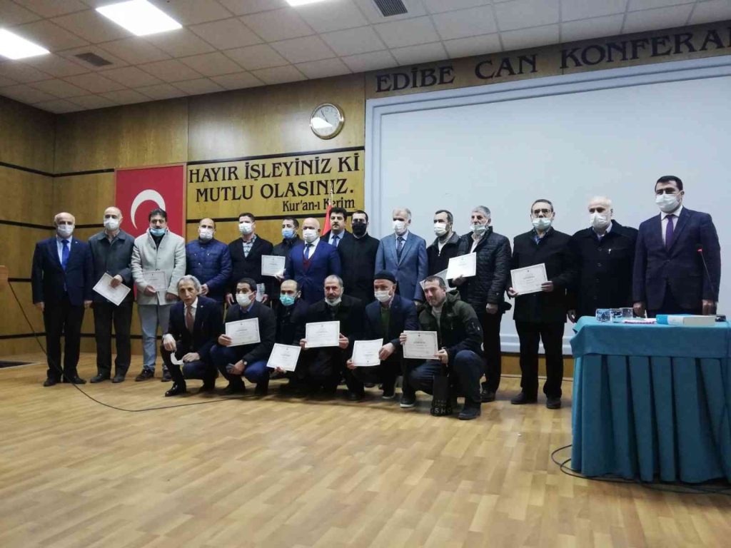Elazığ’da hafızlığı muhafaza hizmet içi eğitim kursu