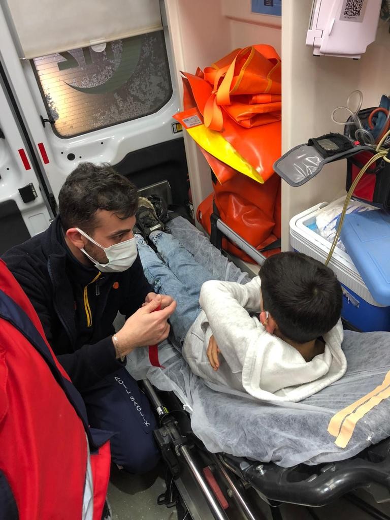 Elazığ’da hasta çocuğun yardımına UMKE ekipleri yetişti