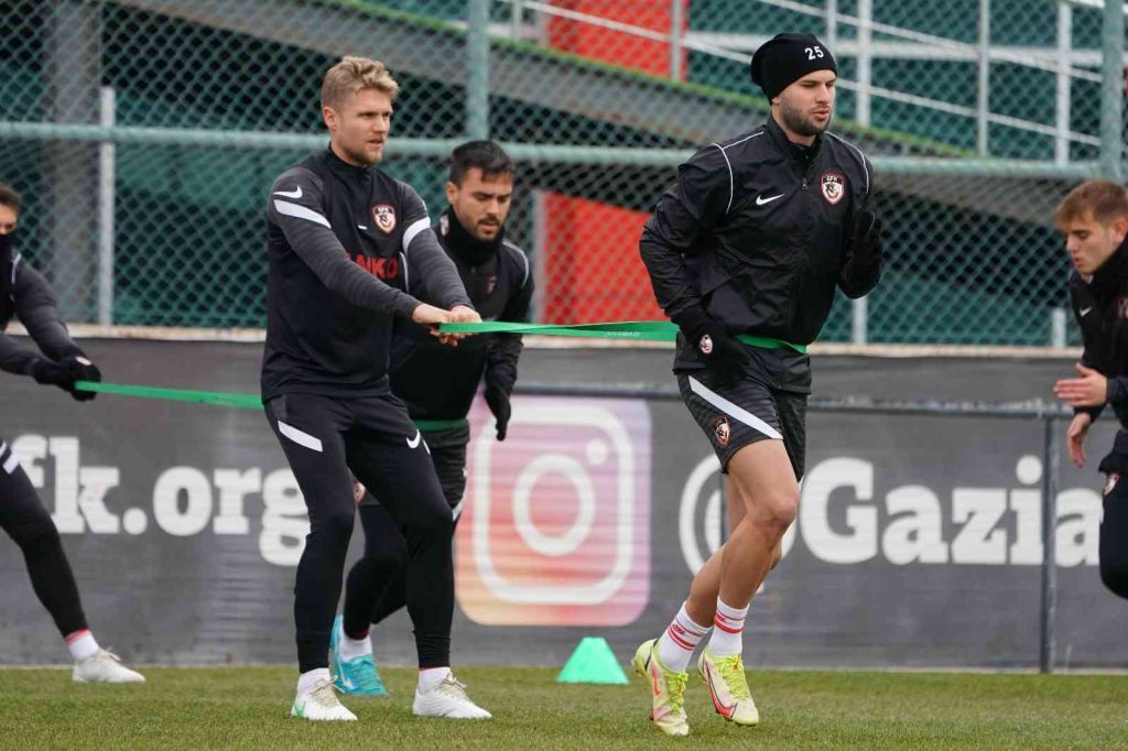 Gaziantep FK, Karagümrük maçı hazırlıklarını sürdürüyor