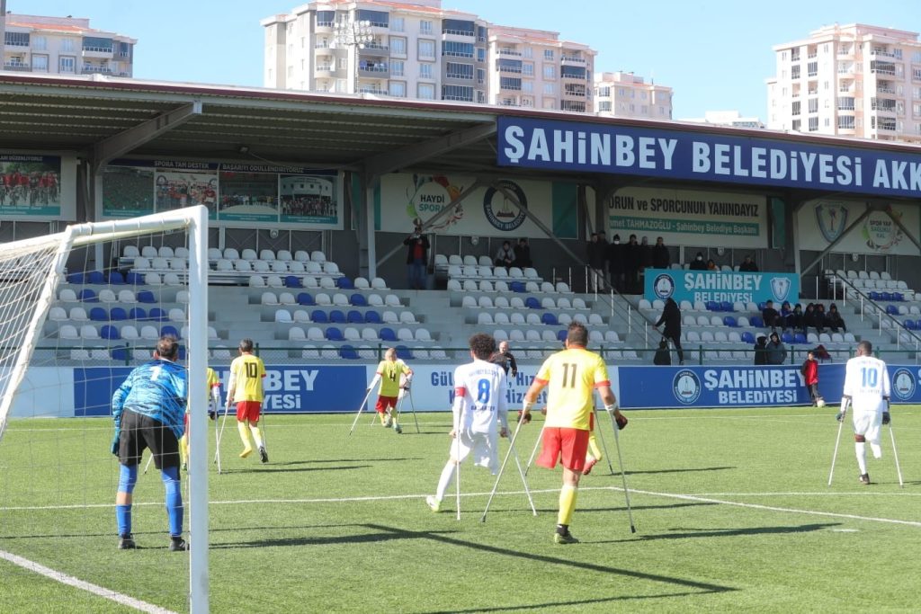 Şahinbey Ampute kendi evinde galip: 2-0