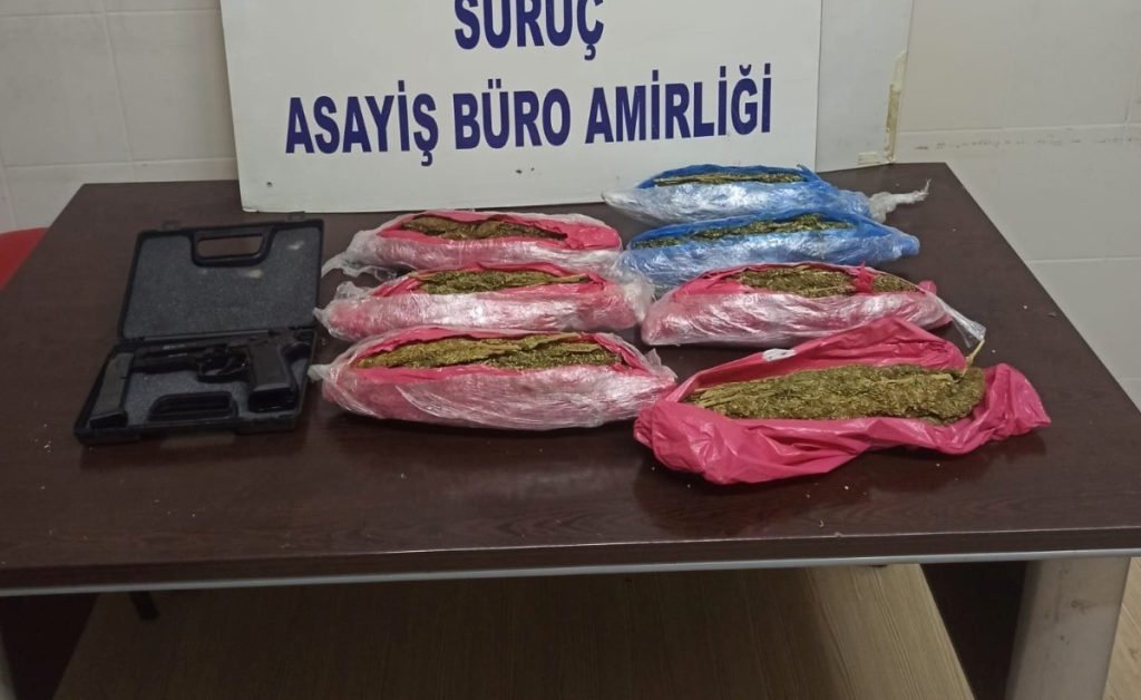 Şanlıurfa’da uyuşturucu operasyonu