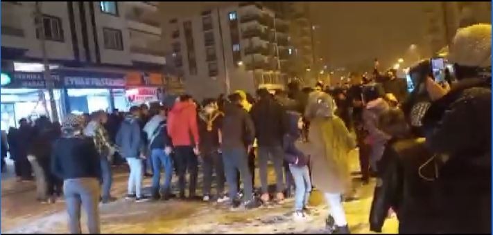 Siverek’te kar manzaraları