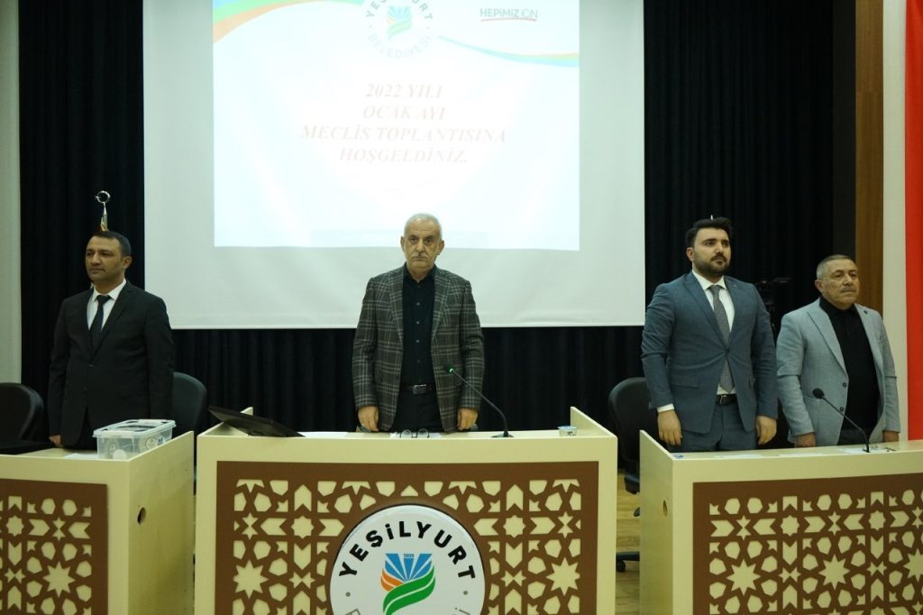 Yeşilyurt Belediye Meclisi, 2022’nin ilk toplantısını yaptı