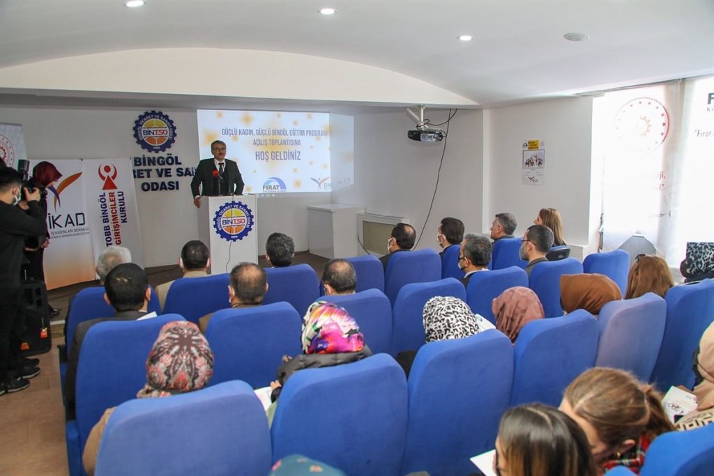 Bingöl’de ‘Güçlü Kadın, Güçlü Bingöl’ Projesinin açılış programı gerçekleşti