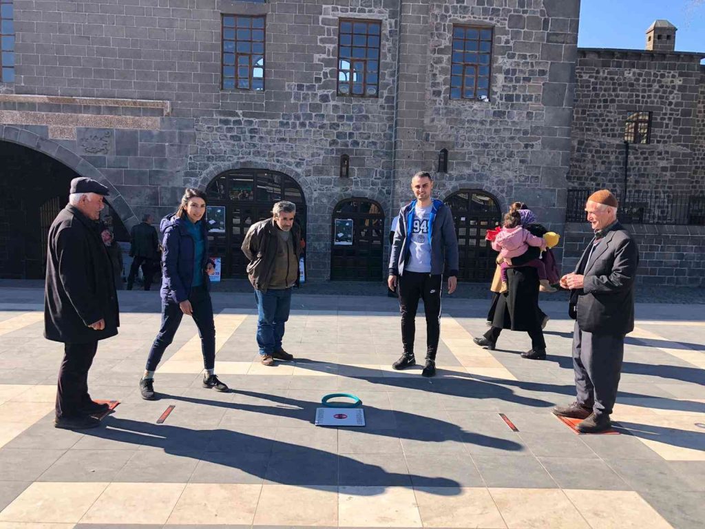 Diyarbakır’da Türkiye’nin yerli ve milli sporu ‘Hemsball’ tanıtımı yapıldı