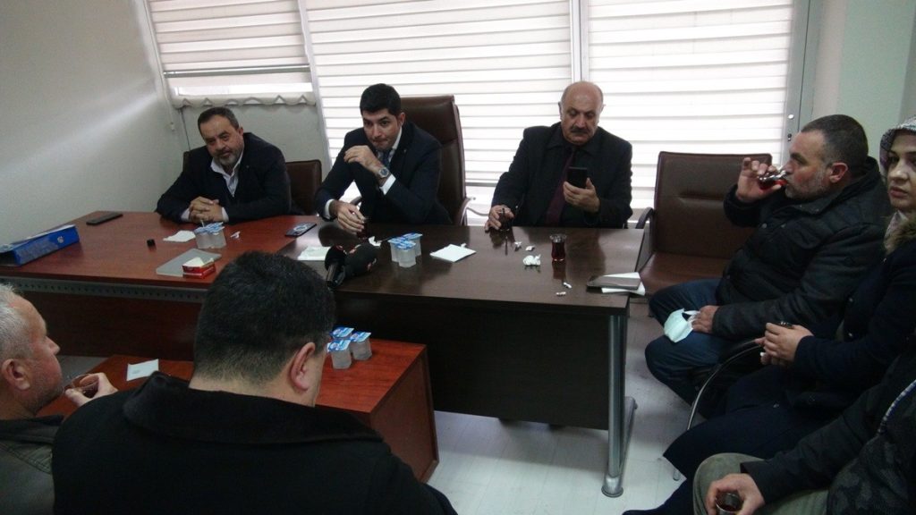 Doğanşehir’de tütün toplantısı yapıldı