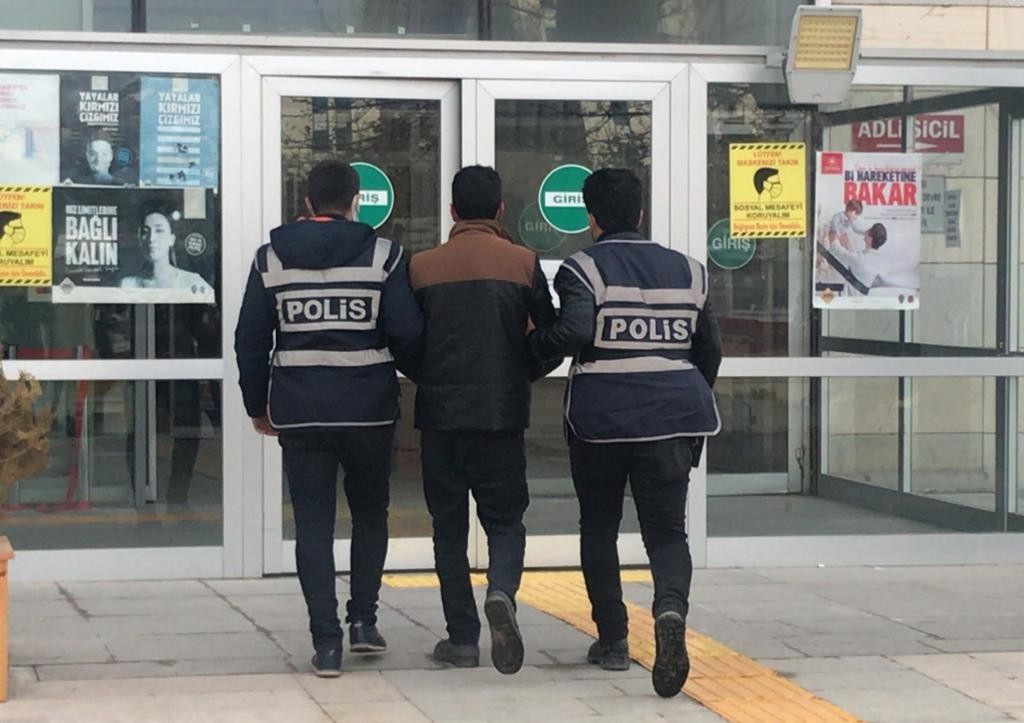 Elazığ’da hırsızlık şüphelisi yakalandı