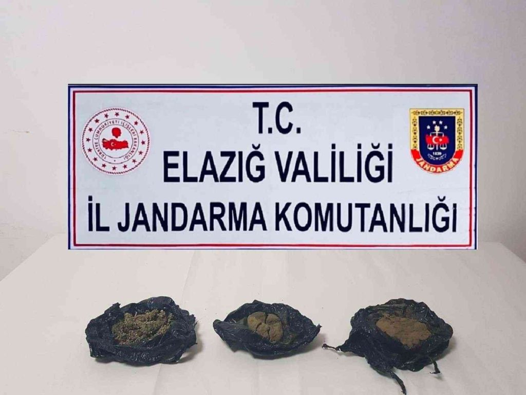 Elazığ’da uyuşturucu operasyonu: 2 gözaltı