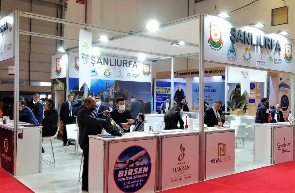 EMİTT Fuarı’nda Haliliye Belediyesine yoğun ilgi