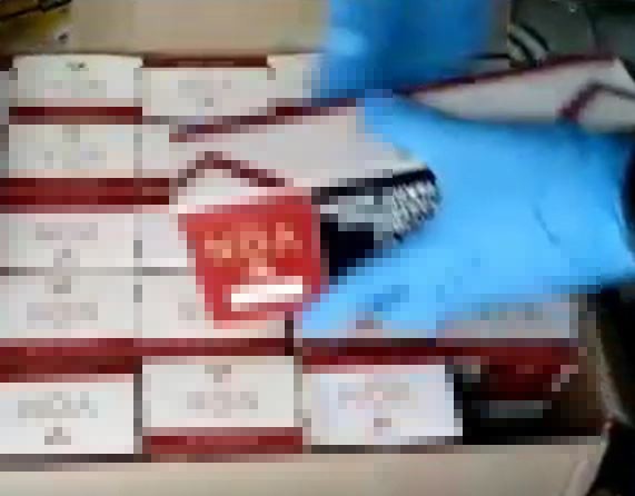 Gaziantep’te 843 paket gümrük kaçağı sigara ele geçirildi