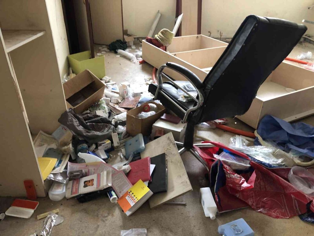 Gaziantep’te Aile Sağlığı Merkezi’ni talan eden şüpheli tutuklandı