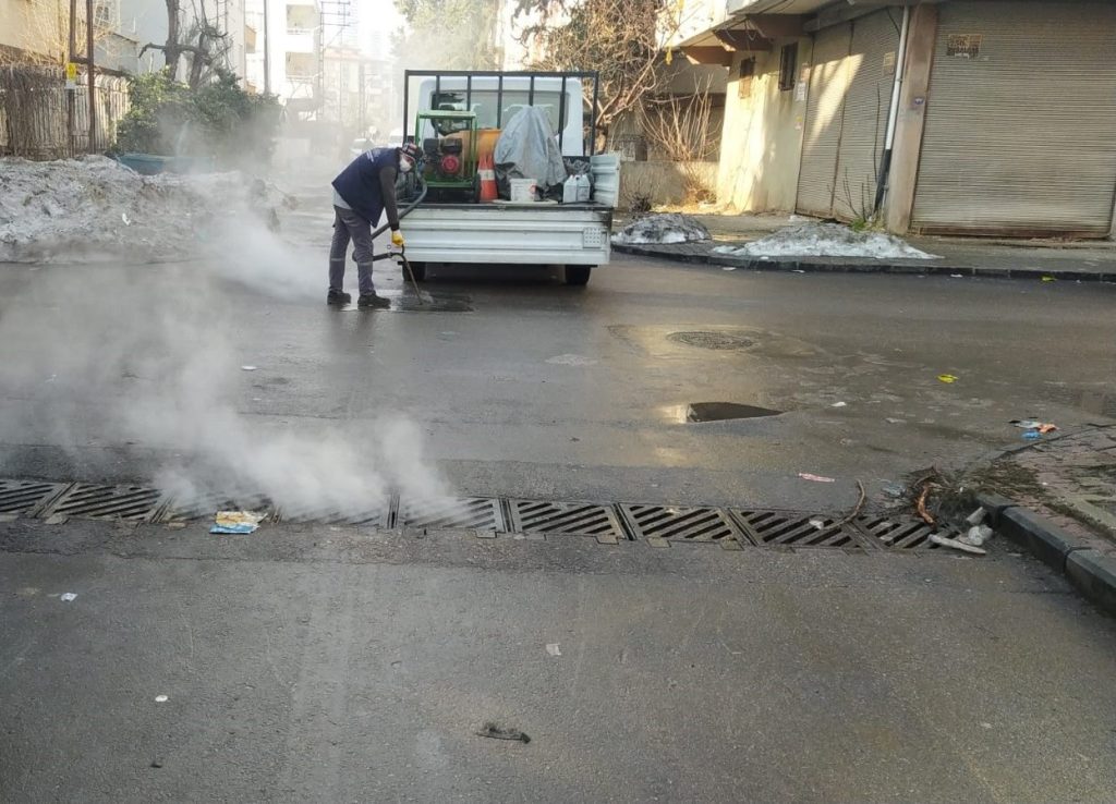 Gaziantep’te haşere ile mücadele devam ediyor