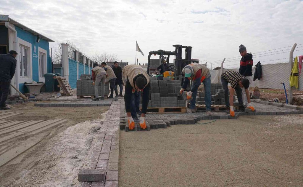 Haliliye’de yol çalışmaları devam ediyor