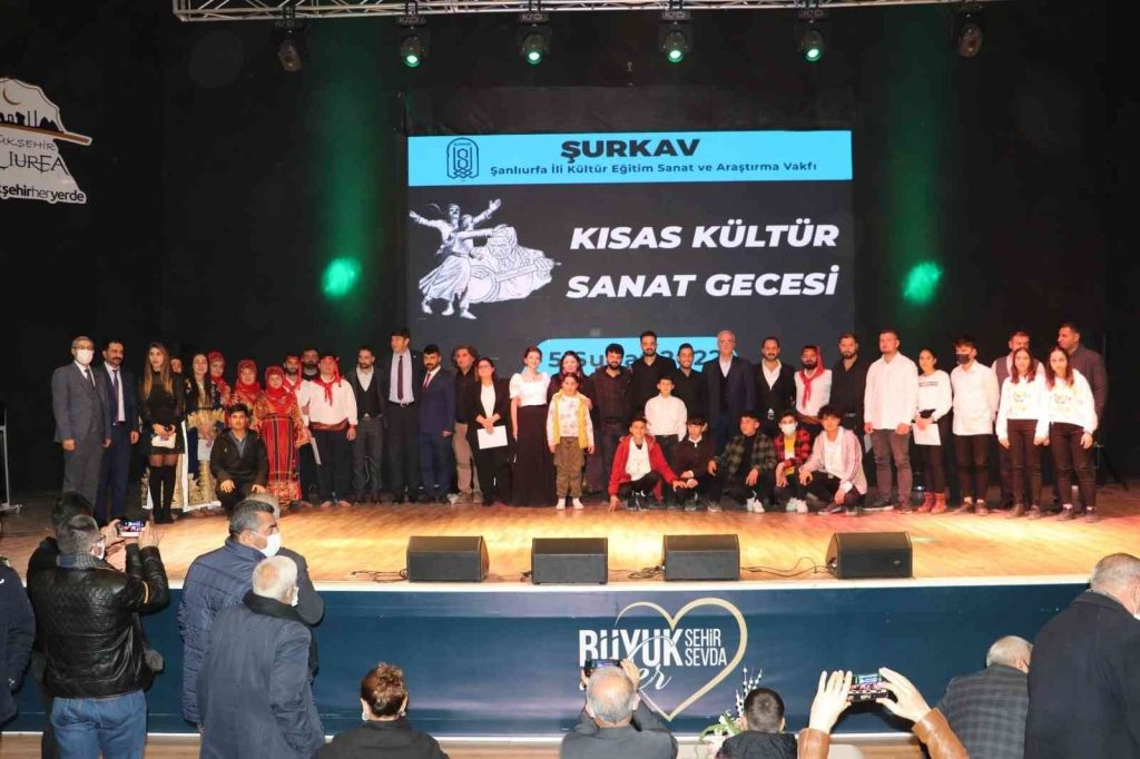 Kısas kültür ve sanat gecesi büyük ilgi gördü