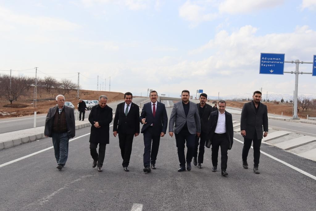 Malatya Kuzey Çevreyolu’nda 26,5 kilometrelik kısım trafiğe açıldı