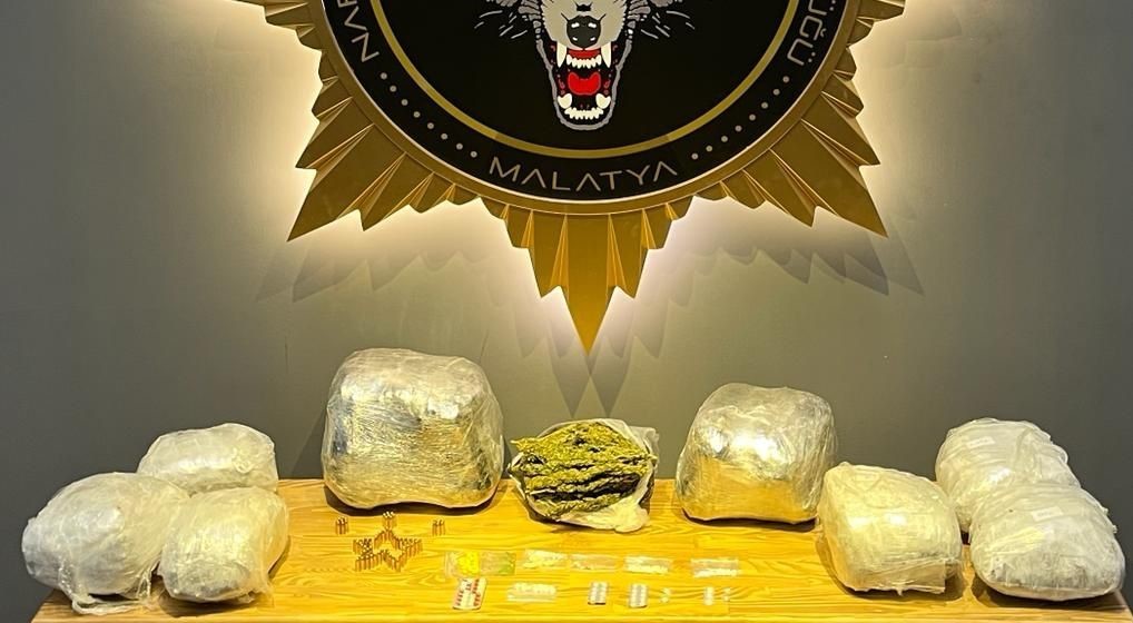 Malatya’da uyuşturucu operasyonları: 3 tutuklama