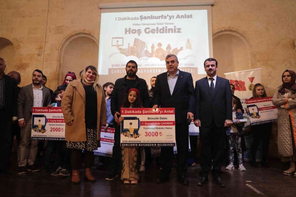 Minikler Şanlıurfa’yı 1 dakikaya sığdırıldı