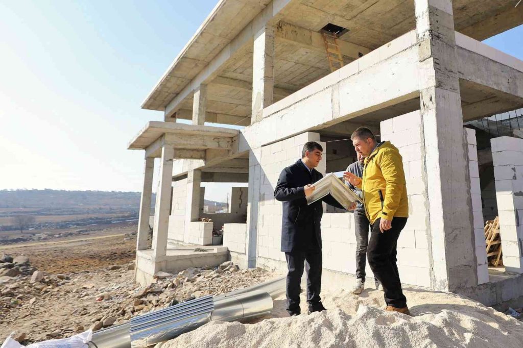 Şehitkamil kırsalında sosyal tesis atağı