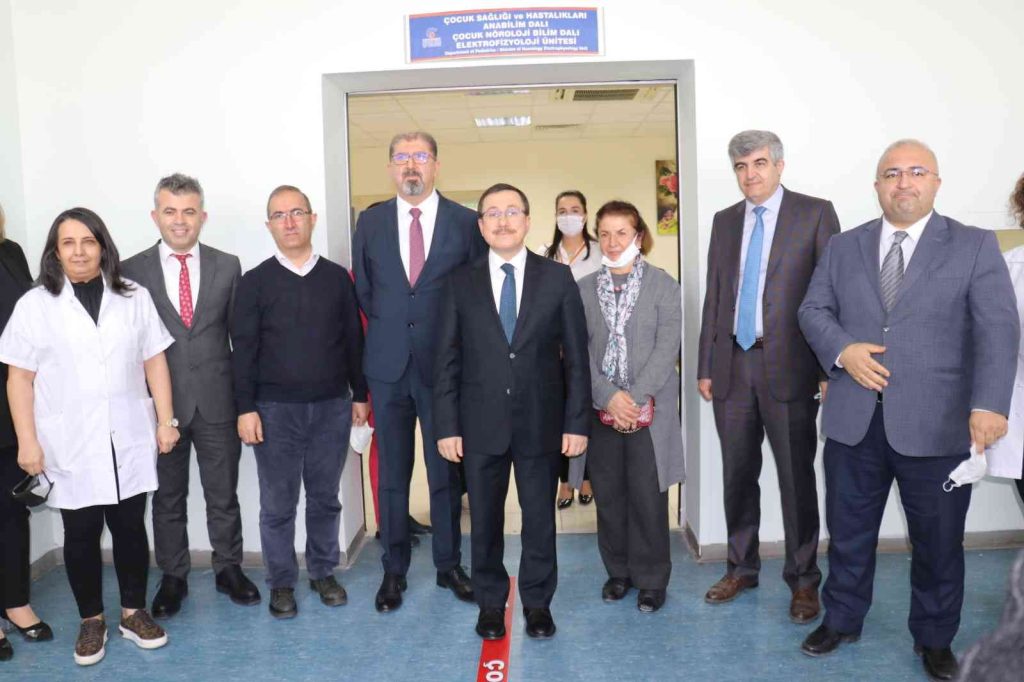 TÖTM’de Çocuk EEG yeni yeri törenle açıldı