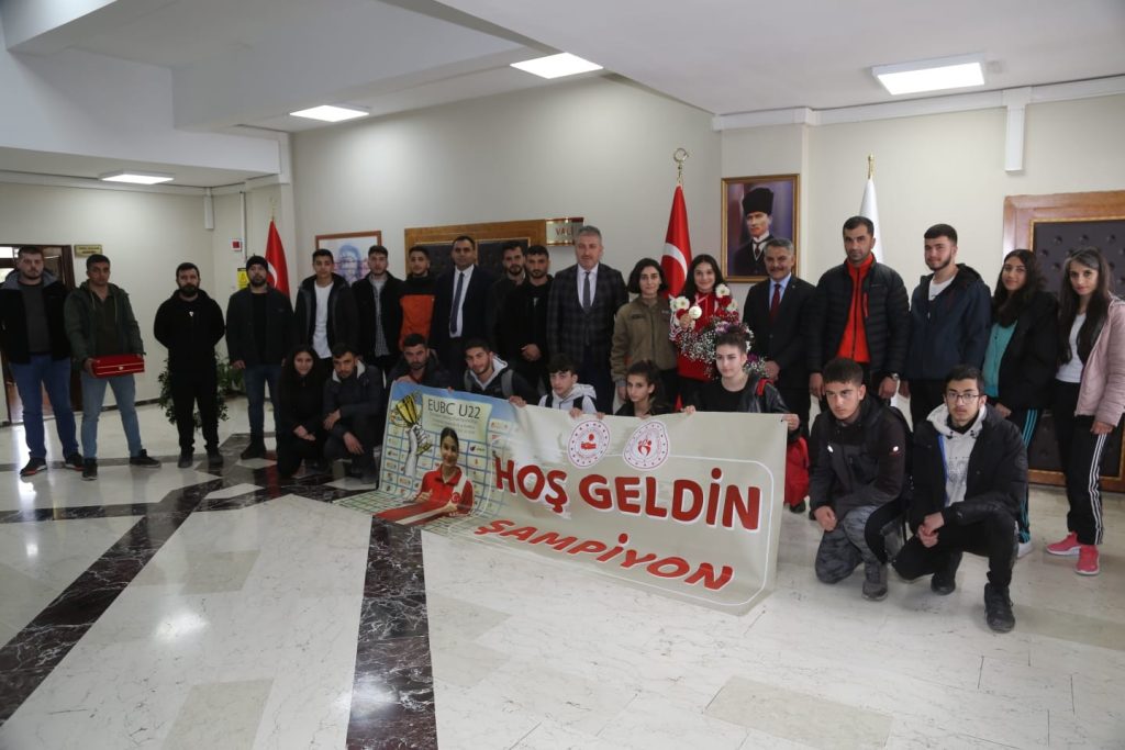 Avrupa Şampiyonu coşkuyla  karşılandı