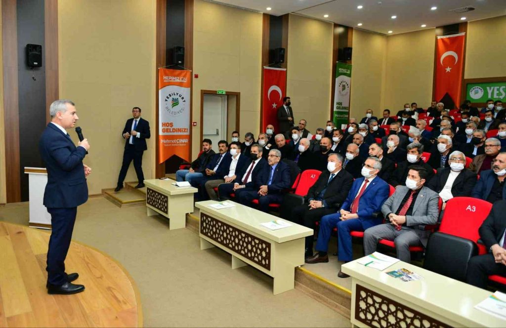 Başkan Çınar, muhtarlarla bir araya geldi