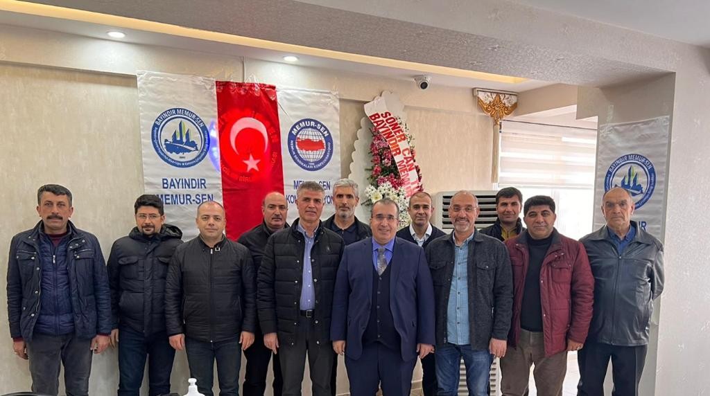 Bayındır Memur-Sen Diyarbakır Şube Başkanı Koçlardan, güven tazeledi