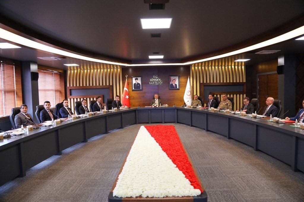 Bingöl’de ‘İl Güvenlik ve Asayiş Koordinasyon Toplantısı’ yapıldı