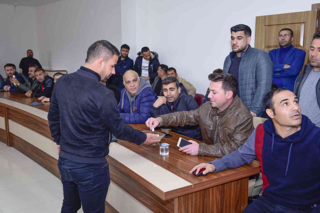 Ceylanpınar’da bahar Turnuvası kura çekilişleri yapıldı