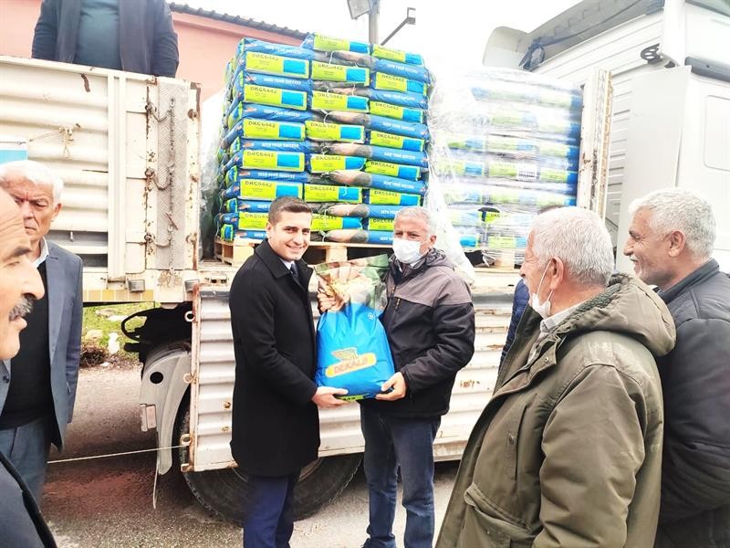 Çiftçilerde silajlık mısır tohumu sevinci