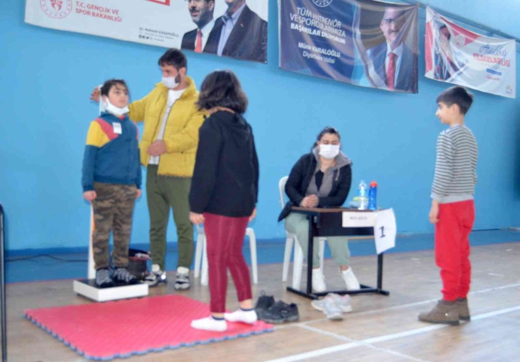 Diyarbakır’da yetenek taraması devam ediyor