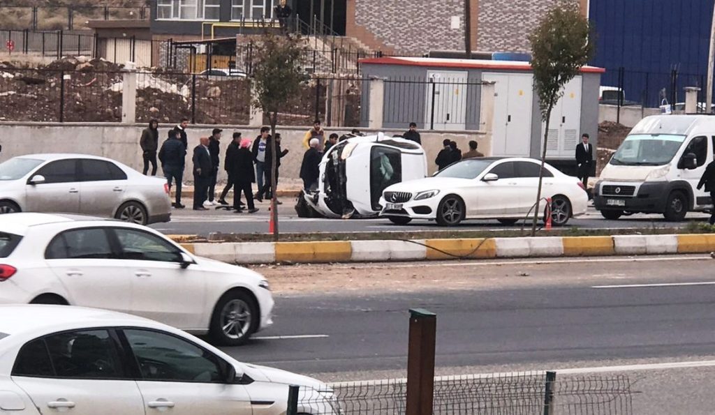 Feci kazada burnu bile kanamadı