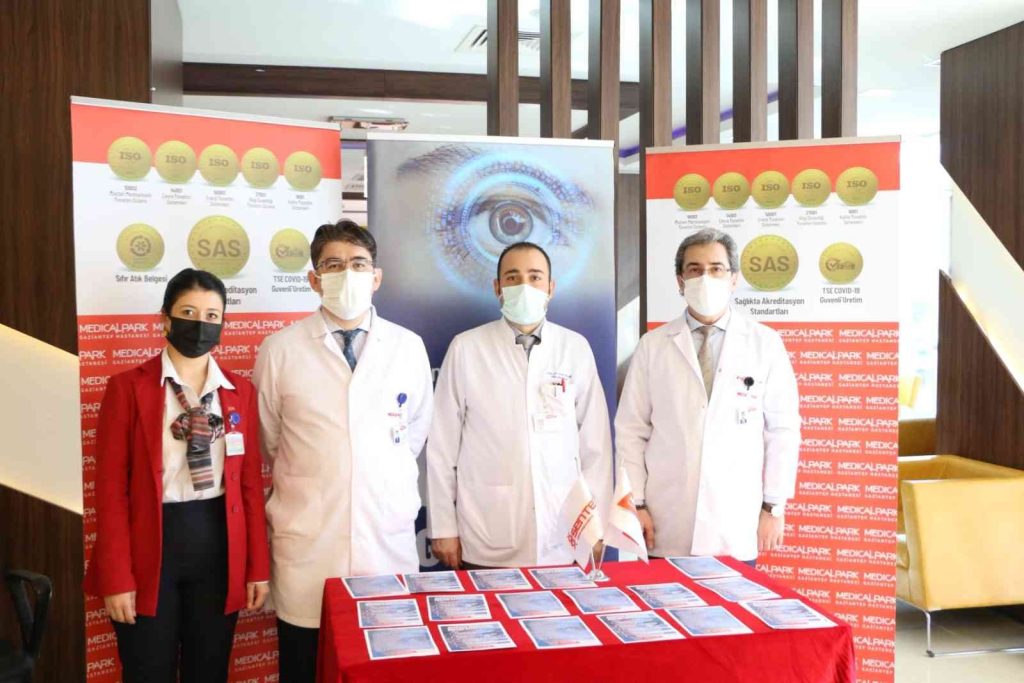 Gaziantep’te glokoma hastalığına dikkat çekildi