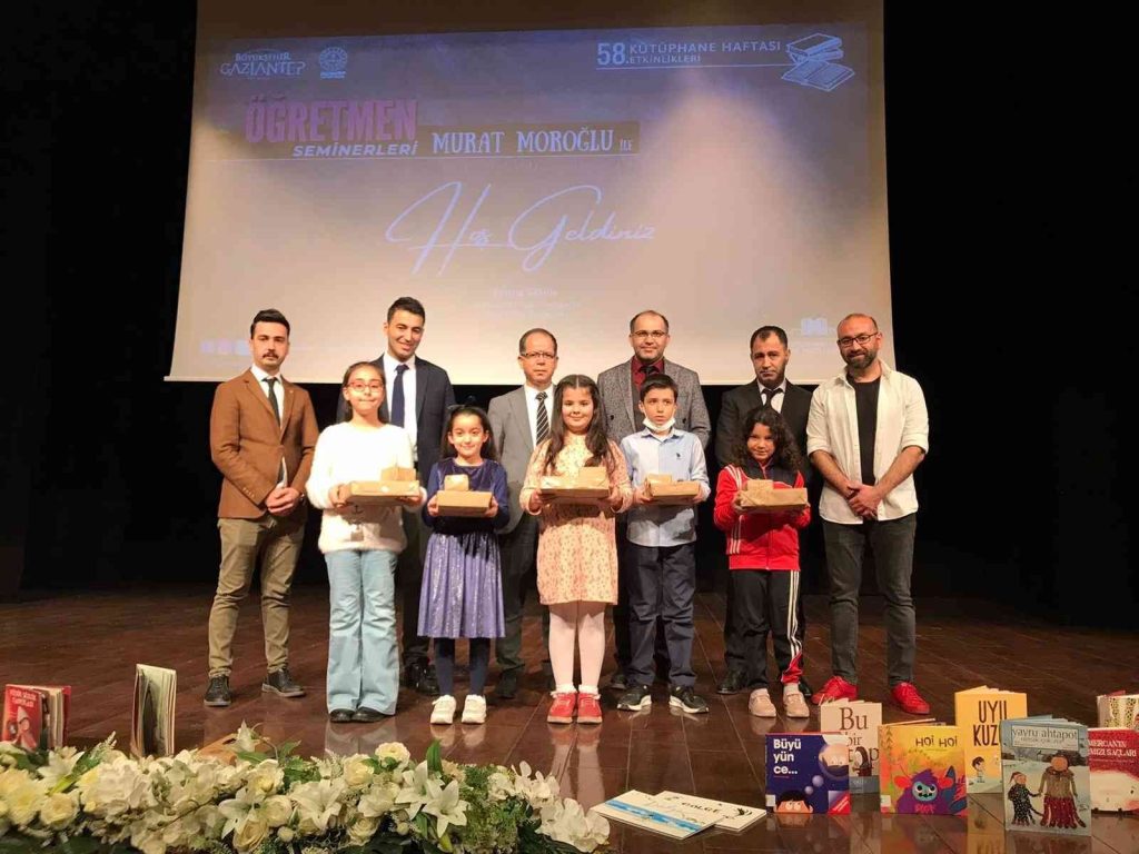 Gaziantep’te Kütüphane Haftası kutlanıyor