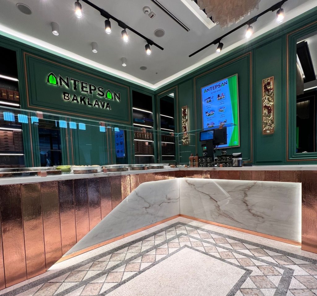 İstanbul Galataport’taki tek Gaziantepli firma Antepsan baklava