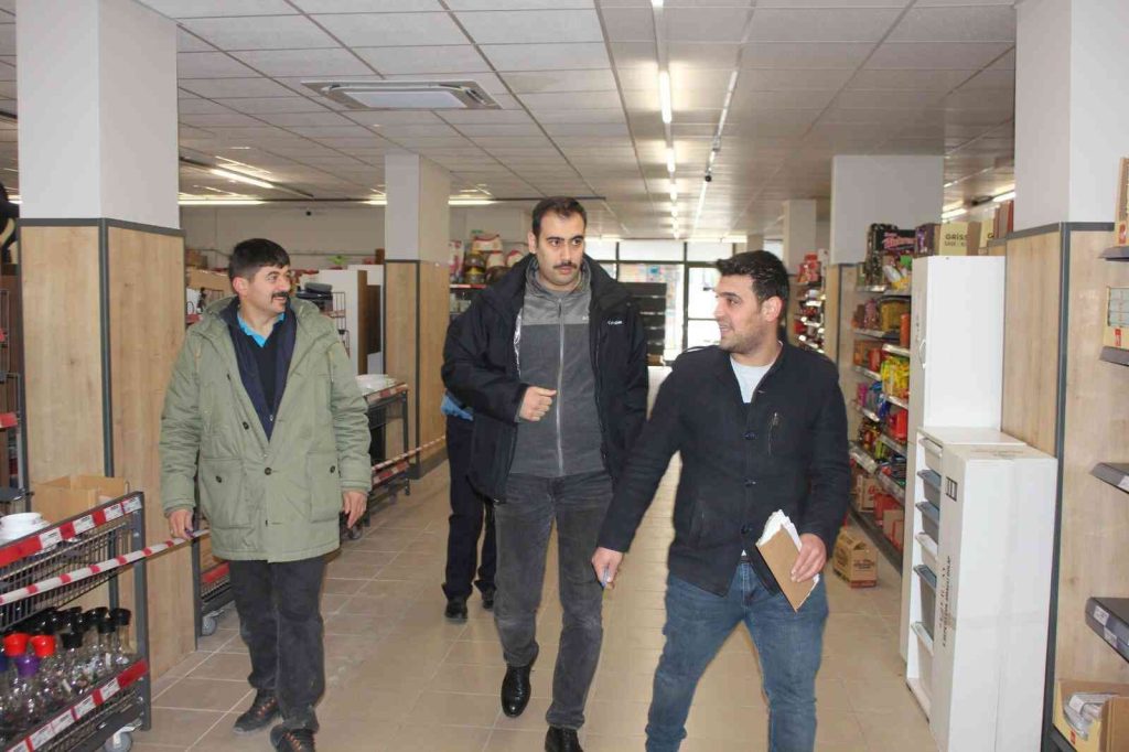 Kahta’da market denetimi