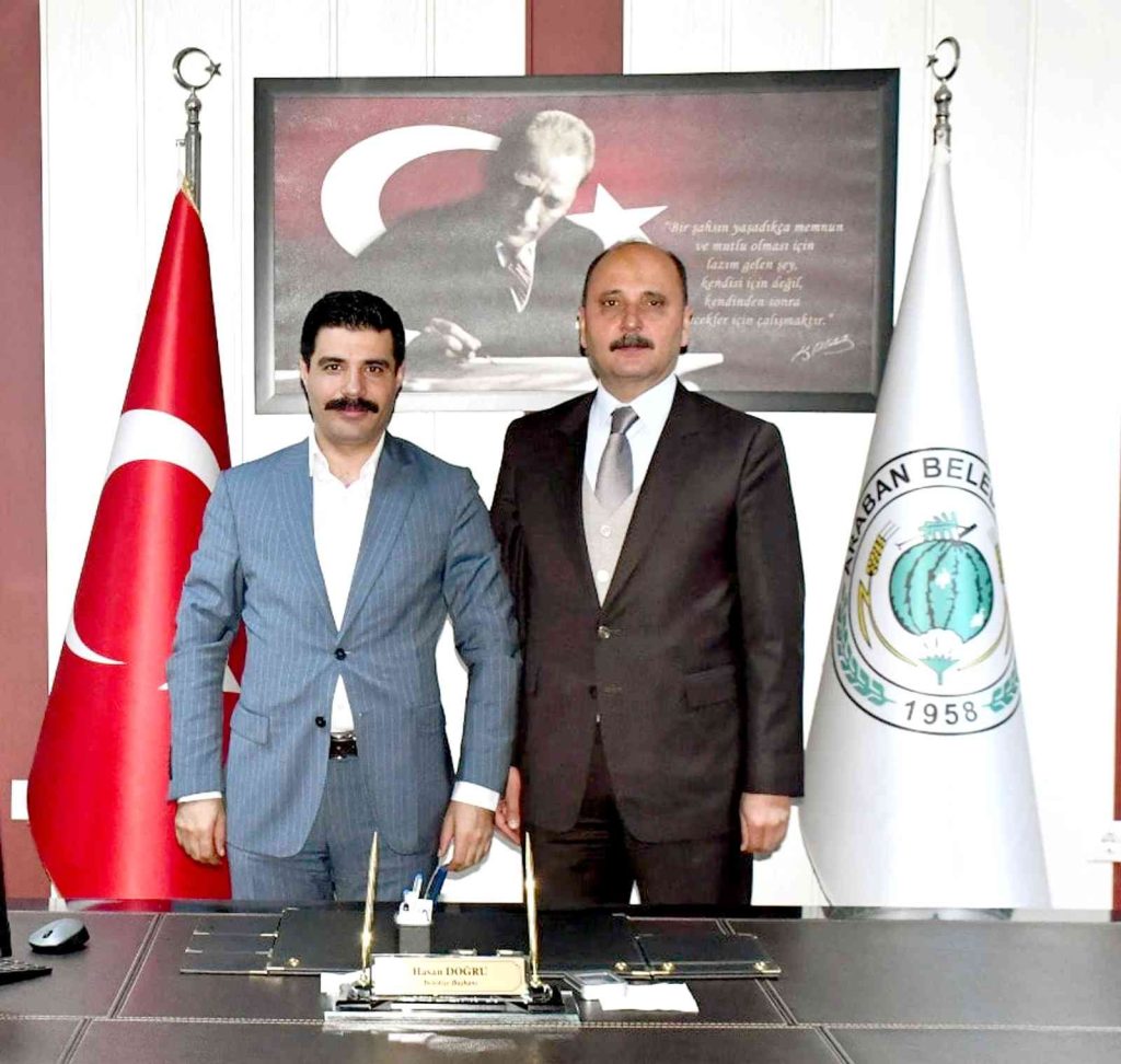 Kaymakam Bağlı’dan Kaymakam Sevgili ve Başkan Doğru’ya ziyaret