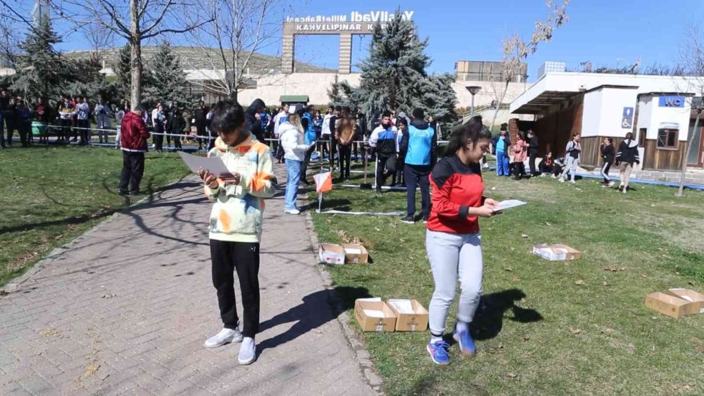 Şahinbey’de Oryantiring turnuvası