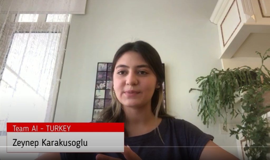 Sanko Okulları öğrencilerine yapay zeka yarışmasında ’’Best Hardware’’ ödülü