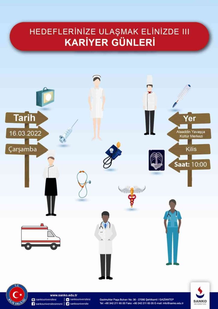 SANKO Üniversitesi Kilis’te kariyer günü düzenliyor