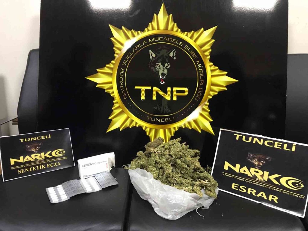 Tunceli ve İstanbul’da uyuşturucu madde operasyonu: 5 gözaltı