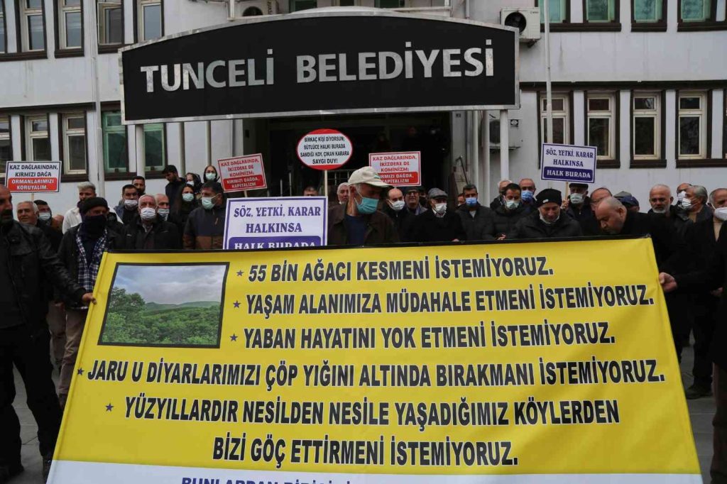 Tunceli’de köylülerden TKP’li başkana ’atık tesisi’ tepkisi