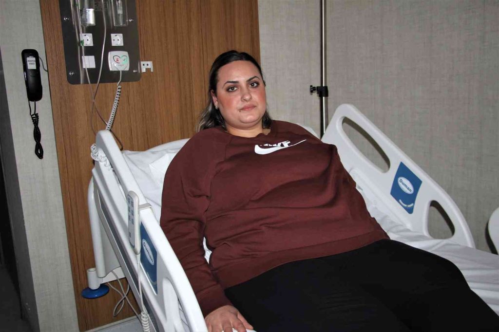 Anne olmak için Almanya’dan Elazığ’a ameliyata geldi