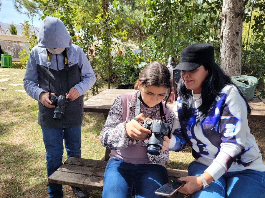 Çocukların fotoğraf merakı