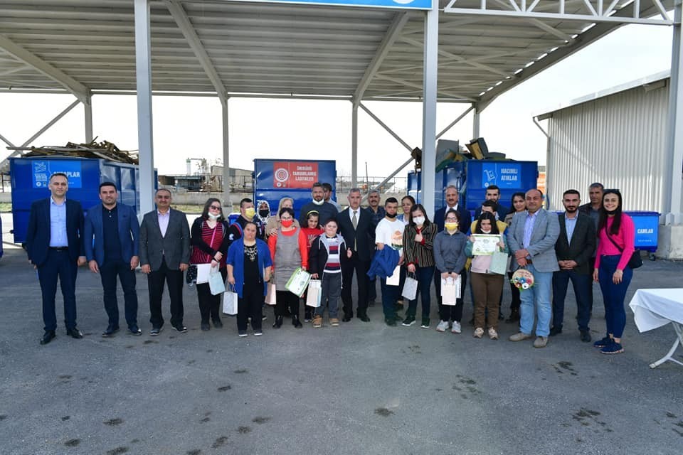 Down sendromlu çocuklar, gönüllü çevre müfettişi oldu